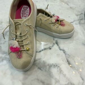 Hey Dude Cody Boho Mix Natural Multi casual shoes Size 8